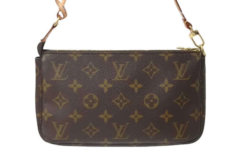 Louis Vuitton Accessory Pochette Accessoires Monogram Pouch Brown
